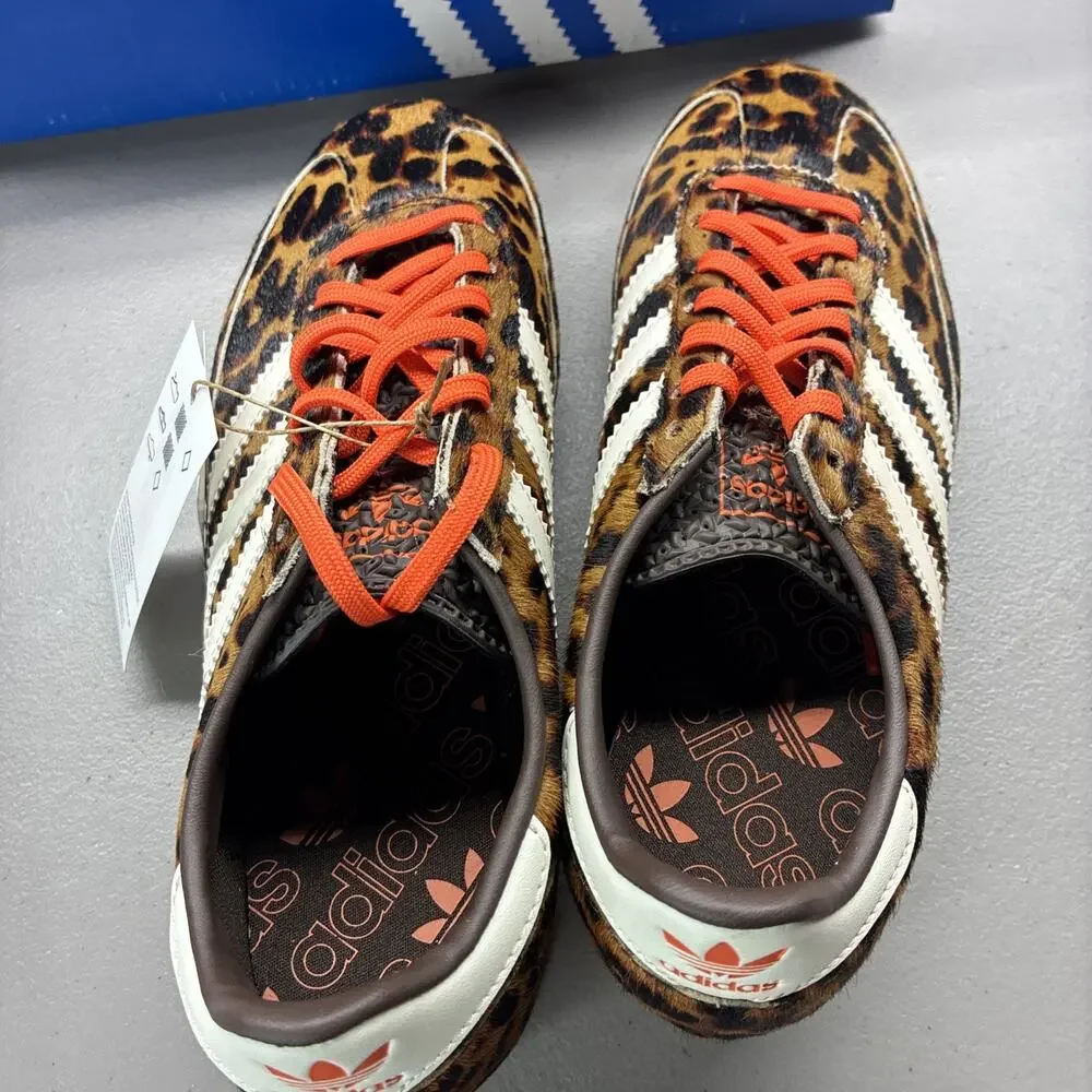 Adidas SL 72 OG 'Leopard Print' Cheetah White Dark Brown (JI0189) Women's SZ 6
